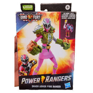 Hasbro Power Rangers Dino Fury Smash Armor Pink Ranger Action Figure – New